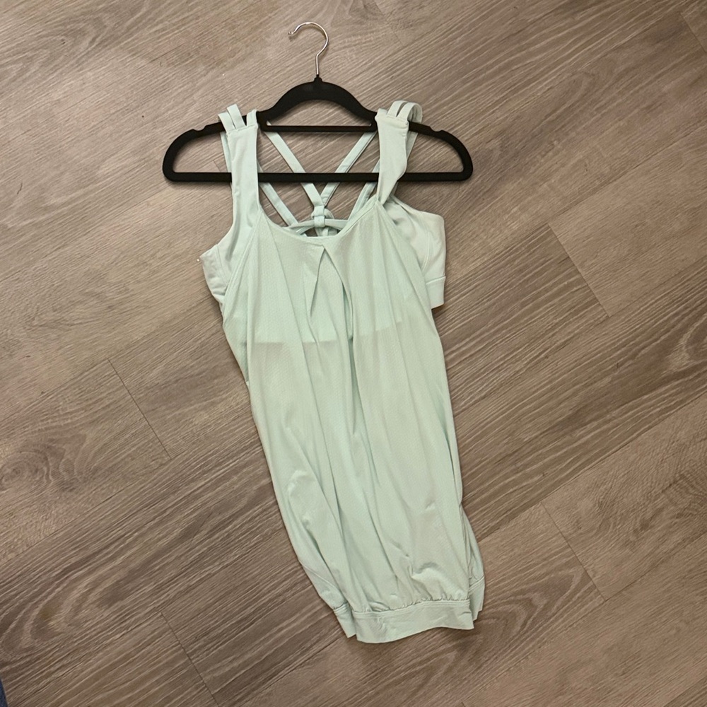 LuluLemon Teal Razor Back Tank